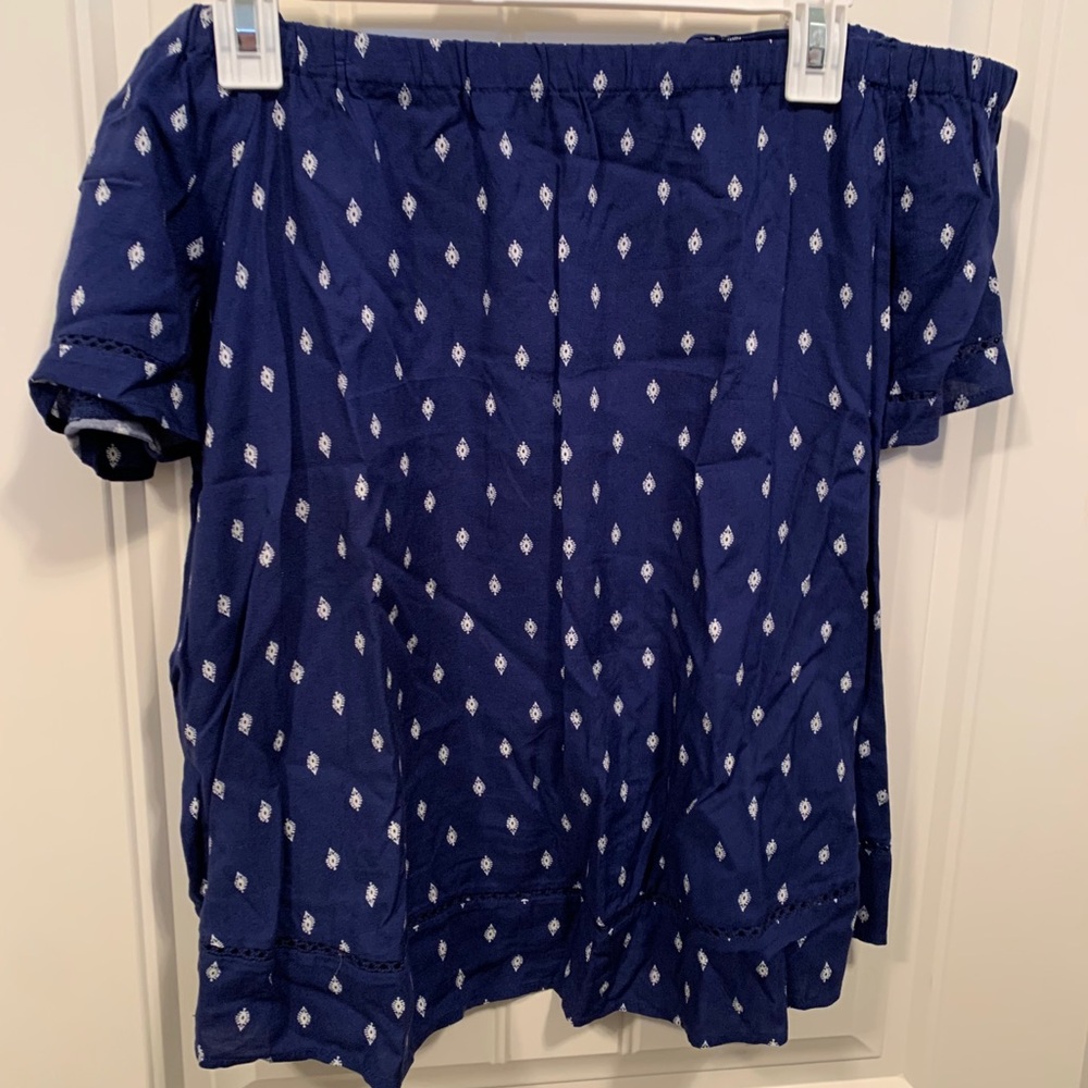Old Navy off-the-shoulder blouse